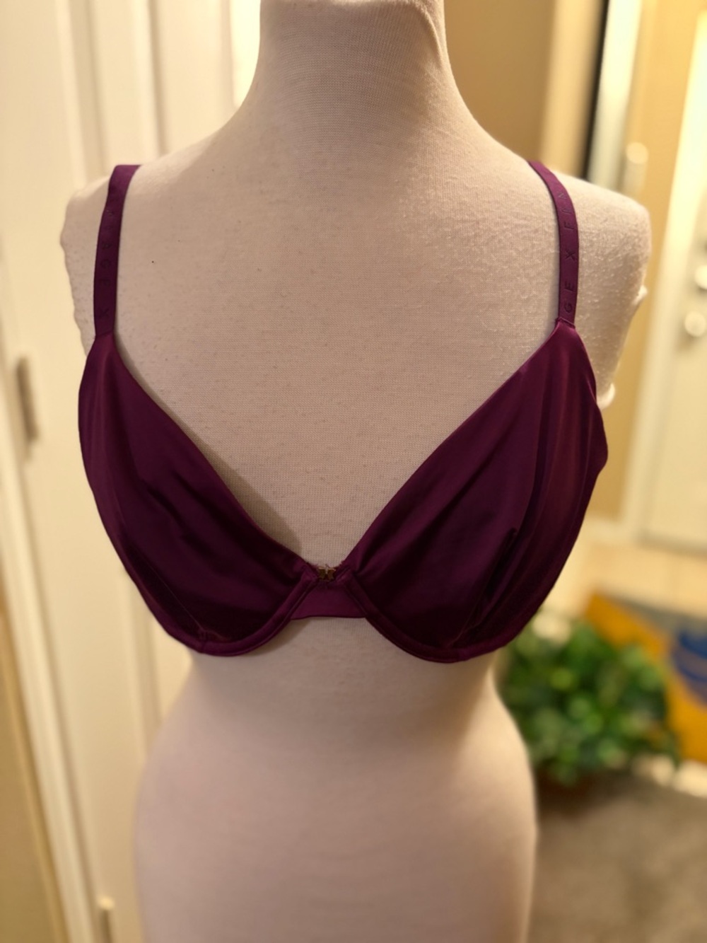 Savage X Fenty Deep Plum Underwire Bra - Picture 2 of 8